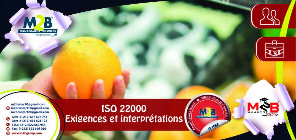 ISO 22000 - Exigences et interprétations
